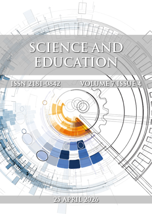 					View Vol. 7 No. 4 (2026): Science and Education
				